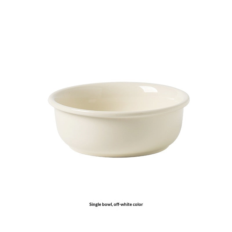 Katzennapf Keramik – Flache Futterschale im UFO-Design (300 ml)