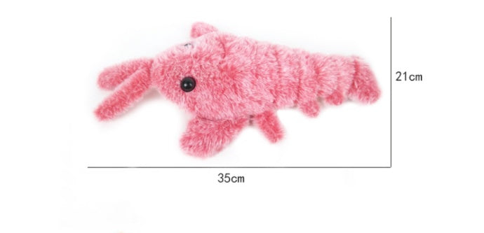 Interaktives Hummer-Katzenspielzeug – USB-aufladbar, beweglich & aus weichem Plüsch