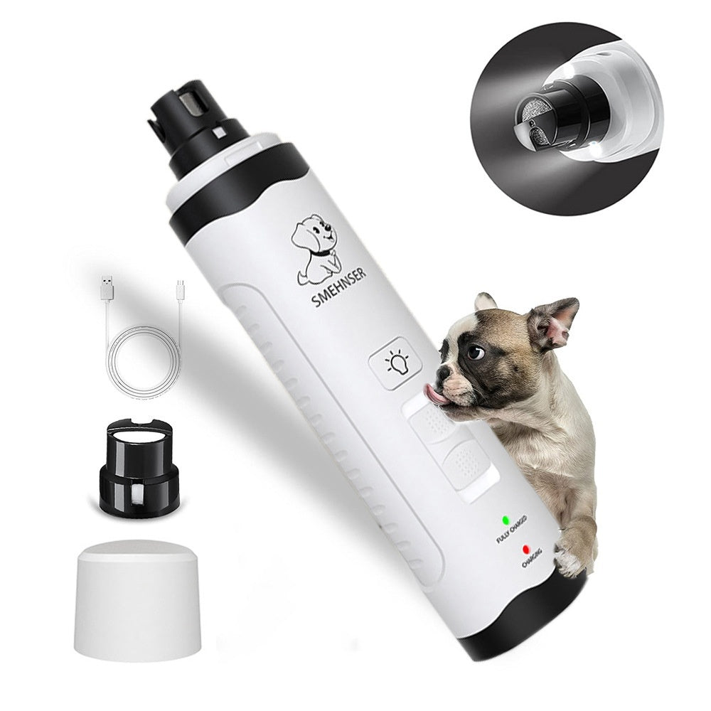 Elektrischer Krallenschneider für Hunde – Mit LED & Display