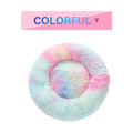 Fluffy Donut Hundebett XXL – Weiches, warmes Plüsch-Kuschelbett für Hunde & Katzen