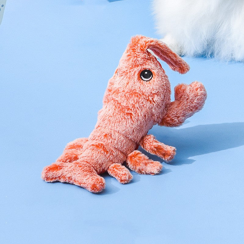 Interaktives Hummer-Katzenspielzeug – USB-aufladbar, beweglich & aus weichem Plüsch