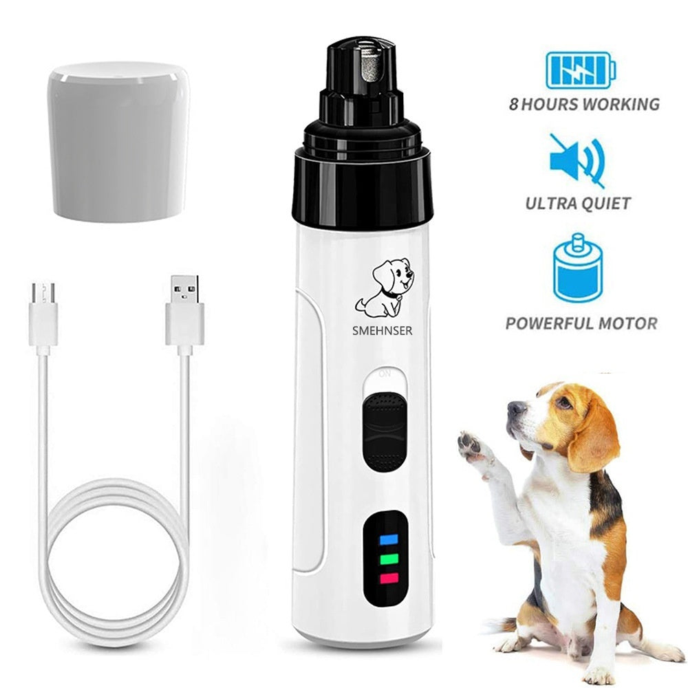 Elektrischer Krallenschneider für Hunde – Mit LED & Display